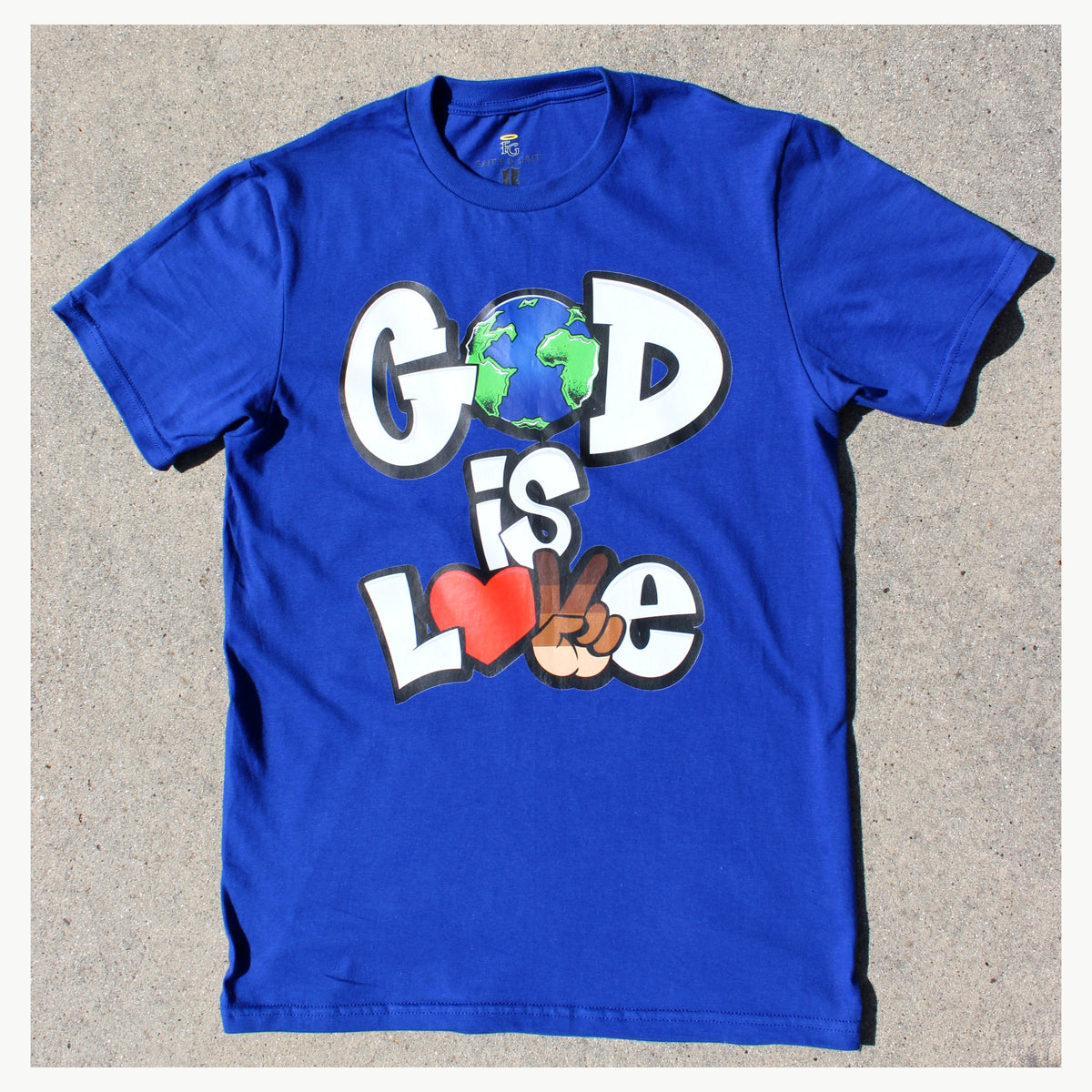 God Is Love Christian Graphic Tee | Unisex Faith T-Shirt