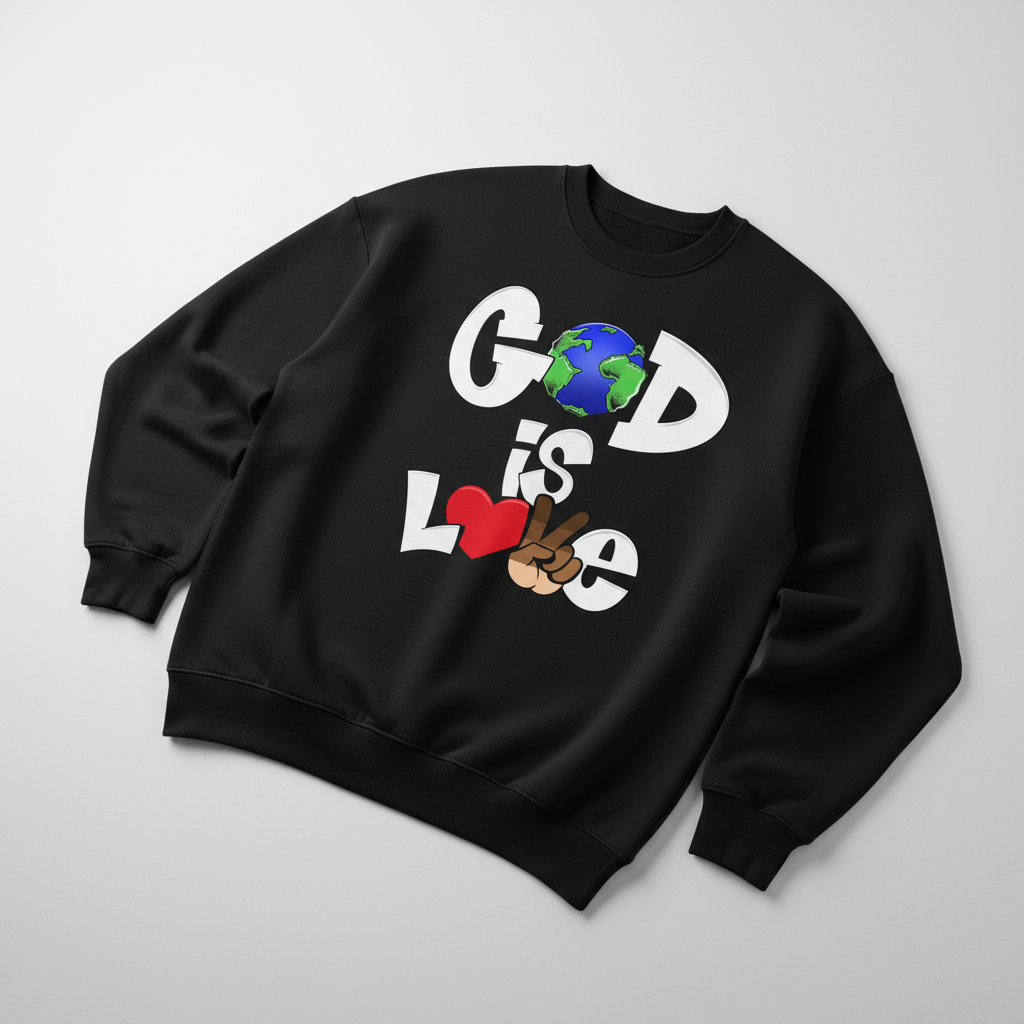 God Is Love Crewneck
