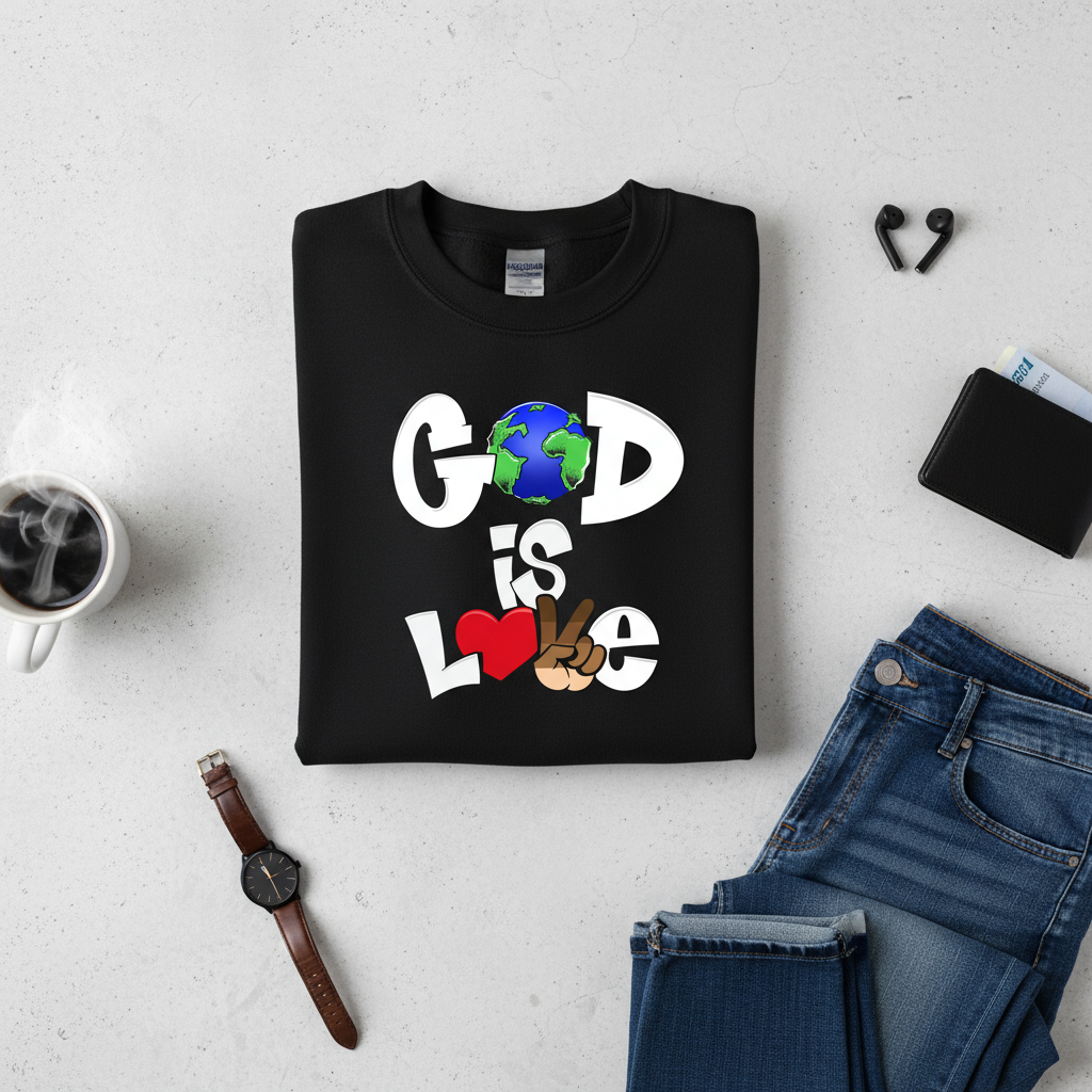 God Is Love Crewneck