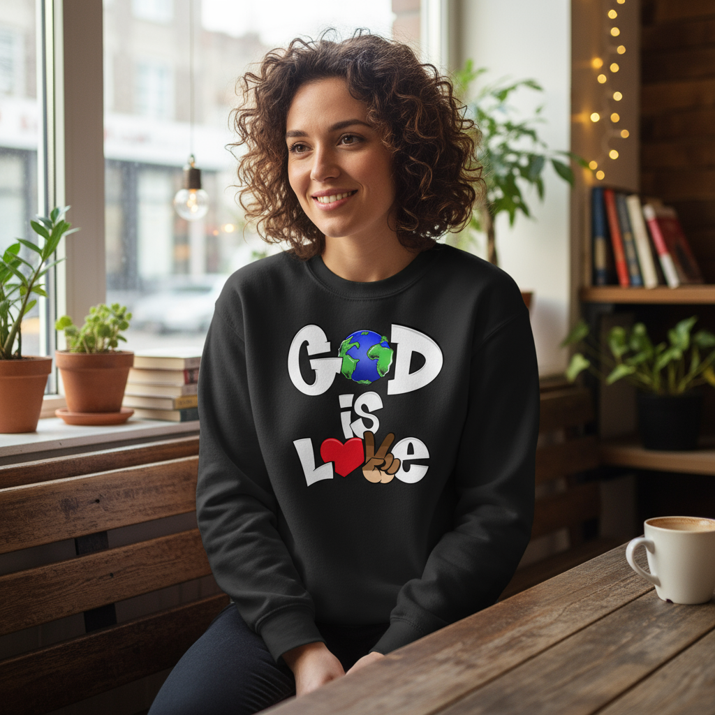 God Is Love Crewneck