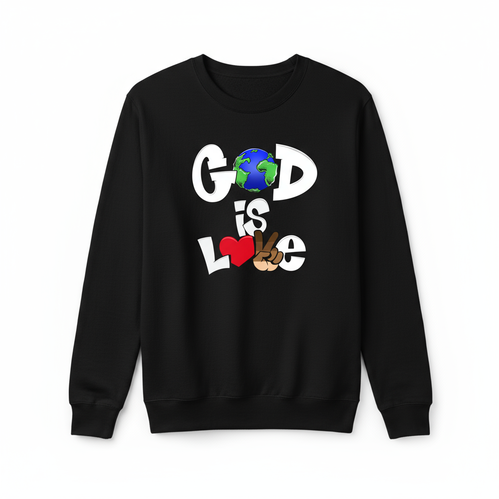 God Is Love Crewneck