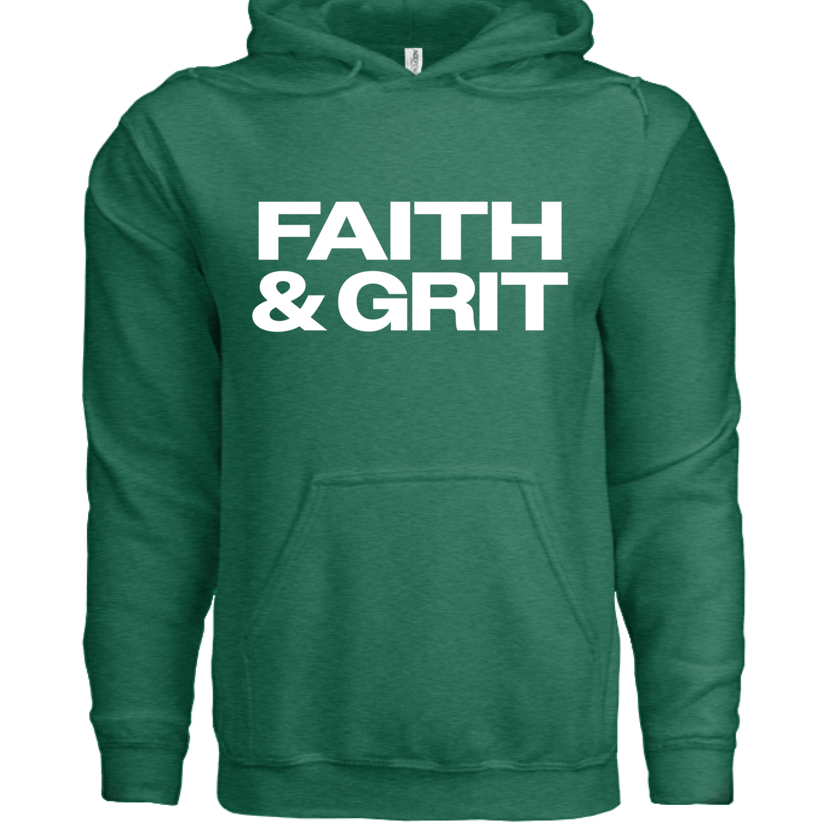 Kelly Green Heather - FRONT